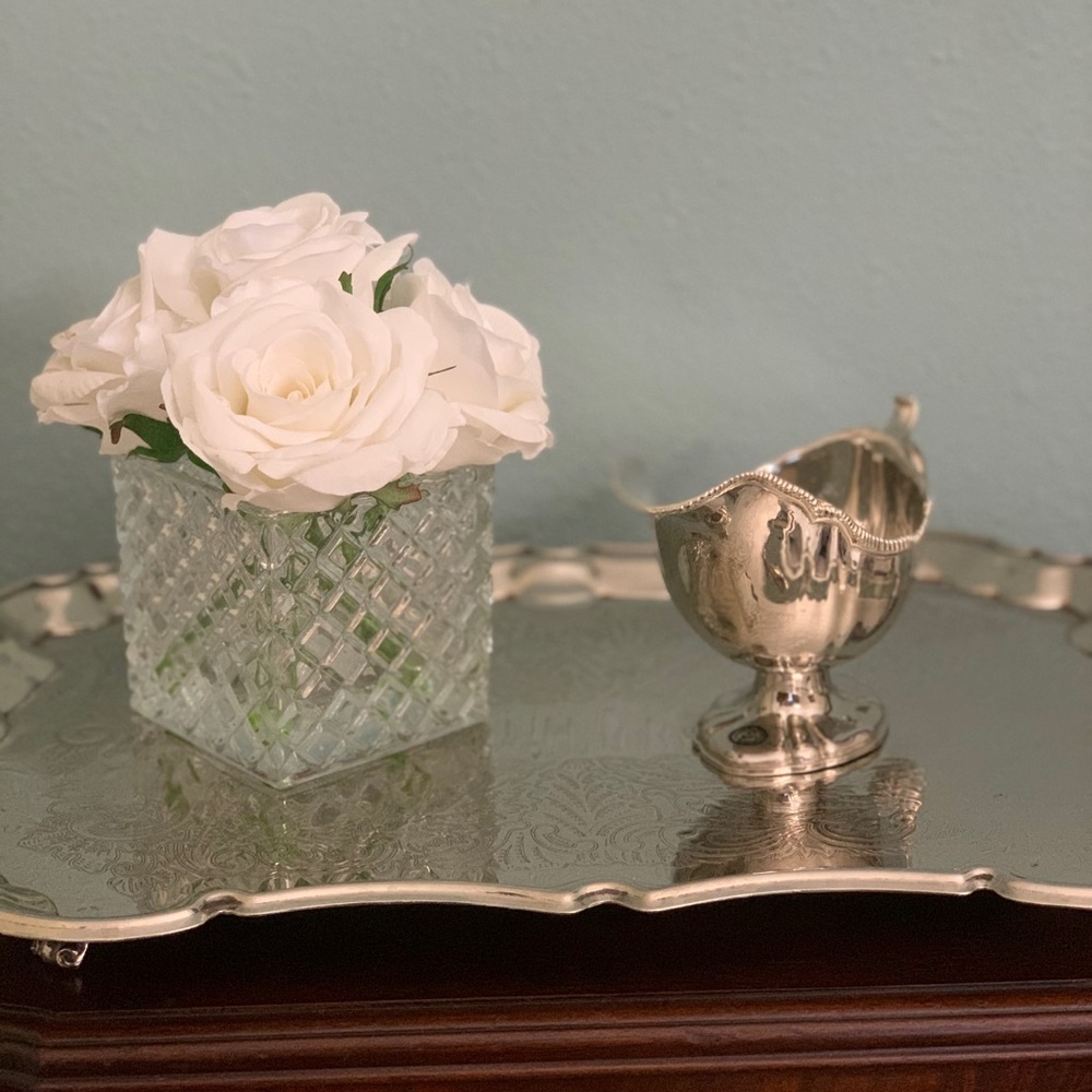 Godinger Silver Art Co. Vintage Gravy Boat.